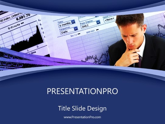 Market Analysis PowerPoint Template title slide design