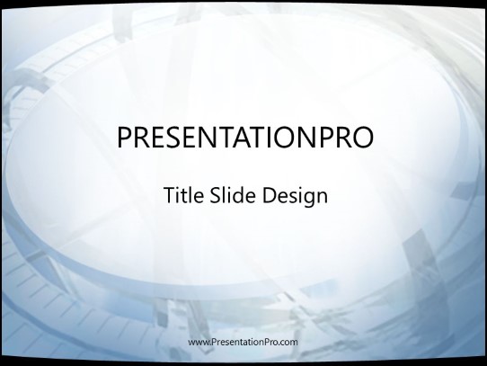 Future PowerPoint Template title slide design