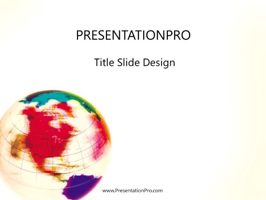 Global03 PowerPoint Template title slide design