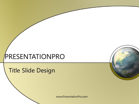 Inverse PowerPoint Template title slide design