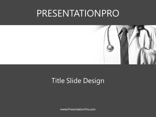 Close Up PowerPoint Template title slide design