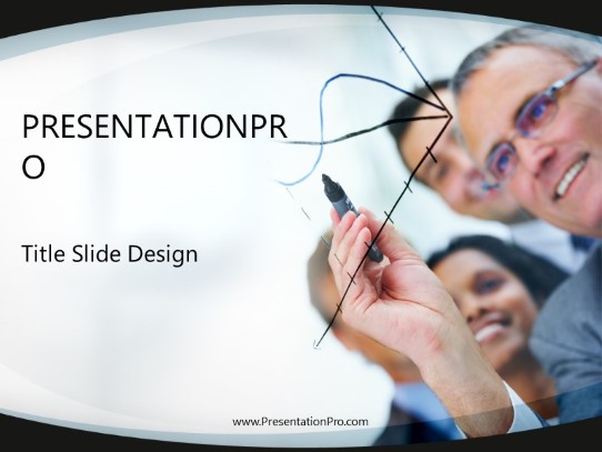 Peob Diverse Teamwork PowerPoint Template title slide design