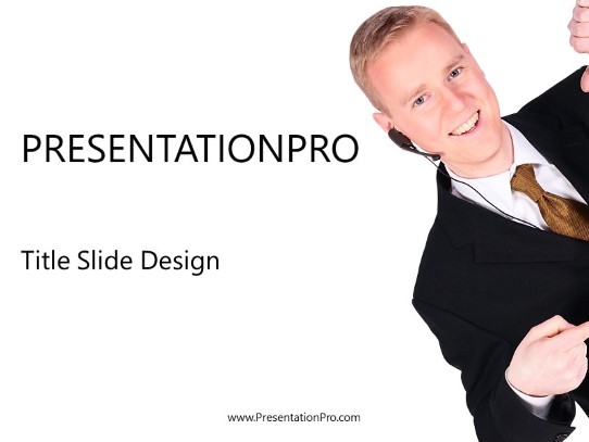 Cs Rep PowerPoint Template title slide design