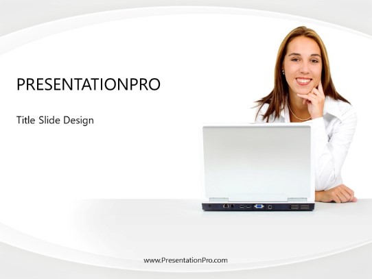 Field Rep PowerPoint Template title slide design