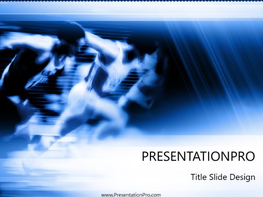 Go PowerPoint Template title slide design