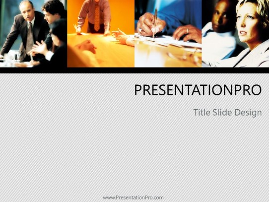 Consulting 04 PowerPoint Template title slide design