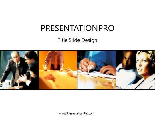 Consulting 08 PowerPoint Template title slide design