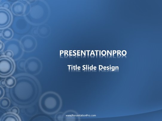 RoundAbout PowerPoint template background in Abstract - Lines and ...