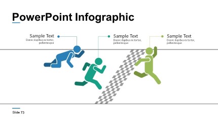 Race PowerPoint Infographic pptx design