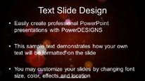 Abstract 0964 Widescreen PowerPoint Template text slide design