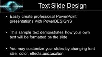 Animated Abstract 0006 Widescreen PowerPoint Template text slide design