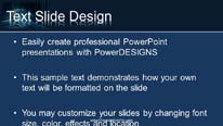 Animated Global 0205 Widescreen PowerPoint Template text slide design