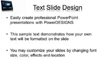 Animated Global Tablet Widescreen PowerPoint Template text slide design