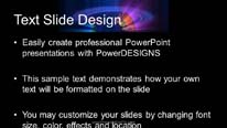 Animated Widescreen Global 0003 PowerPoint Template text slide design