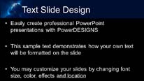 Animated Widescreen Global 0022 PowerPoint Template text slide design