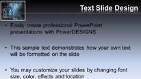 Animated Widescreen Tech 0005 PowerPoint Template text slide design