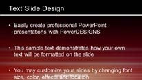 ABSTRACT NATURE 0018 Widescreen PowerPoint Template text slide design