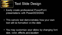 Film 0003 Widescreen PowerPoint Template text slide design