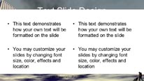 Climbing Widescreen PowerPoint Template text slide design