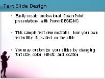 Animated Dialup PowerPoint Template text slide design