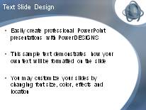 Animated Orbit PowerPoint Template text slide design
