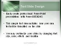 Animated Crossing Heavy Border Light PowerPoint Template text slide design