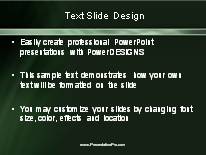 Animated Crossing Heavy Horizontal Dark PowerPoint Template text slide design