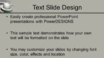 Golf 0906 B Widescreen PowerPoint Template text slide design