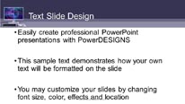 Desktop Globe Screensaver Widescreen PowerPoint Template text slide design