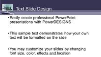 Desktop Travelers Widescreen PowerPoint Template text slide design