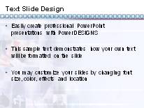 Animated Techie PowerPoint Template text slide design