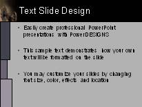 General08 PowerPoint Template text slide design