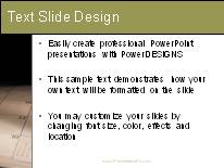 General05 PowerPoint Template text slide design