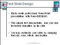 Global17 PowerPoint Template text slide design