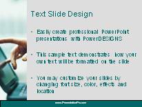 High_tech06 PowerPoint Template text slide design