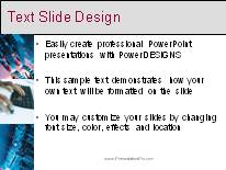 High_tech19 PowerPoint Template text slide design