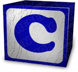 Download block c blue PowerPoint Graphic and other software plugins for Microsoft PowerPoint
