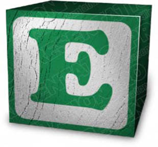 Download block e green PowerPoint Graphic and other software plugins for Microsoft PowerPoint