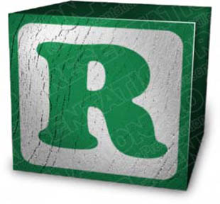 Download block r green PowerPoint Graphic and other software plugins for Microsoft PowerPoint
