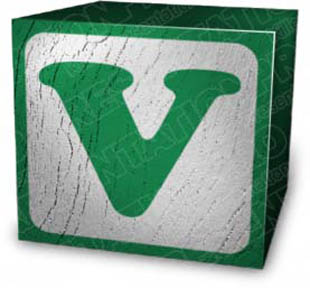 Download block v green PowerPoint Graphic and other software plugins for Microsoft PowerPoint