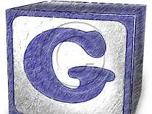 block g blue Colored Pen PPT PowerPoint picture photo