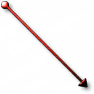 Download ballarrows rightdown red PowerPoint Graphic and other software plugins for Microsoft PowerPoint