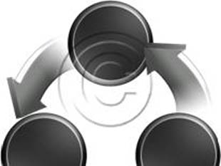 Download circles arrowsgrey PowerPoint Graphic and other software plugins for Microsoft PowerPoint
