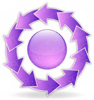 Download arrowcycle b 10purple PowerPoint Graphic and other software plugins for Microsoft PowerPoint