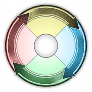 Download arrowwheel 10 PowerPoint Graphic and other software plugins for Microsoft PowerPoint