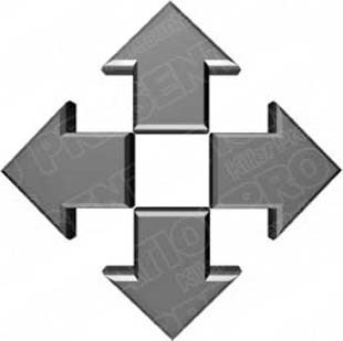 Download quad arrowstraight grey PowerPoint Graphic and other software plugins for Microsoft PowerPoint