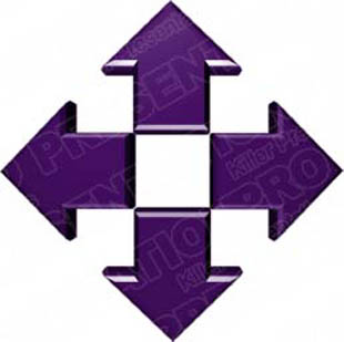 Download quad arrowstraight purple PowerPoint Graphic and other software plugins for Microsoft PowerPoint