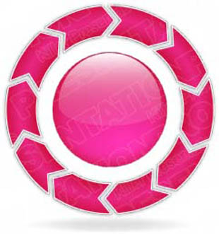 Download ChevronCycle A 10Pink PowerPoint Graphic and other software plugins for Microsoft PowerPoint