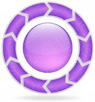 Download ChevronCycle A 10Purple PowerPoint Graphic and other software plugins for Microsoft PowerPoint