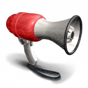 Download megaphone red PowerPoint Graphic and other software plugins for Microsoft PowerPoint